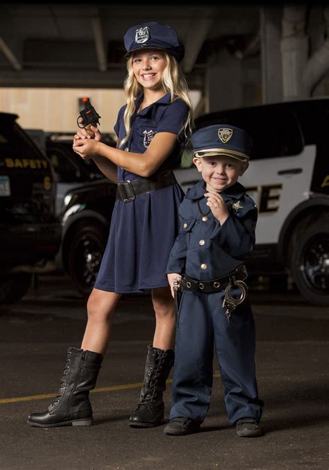 Deluxe Police Officer Costume for Kids | Kid's Costumes - $39.99