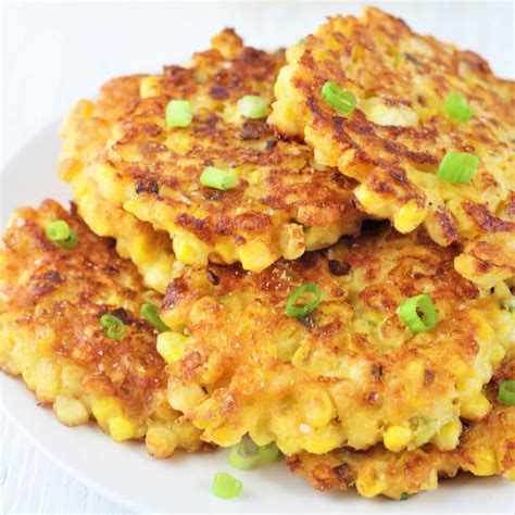 Easy Cheesy Corn Fritters • Now Cook This!