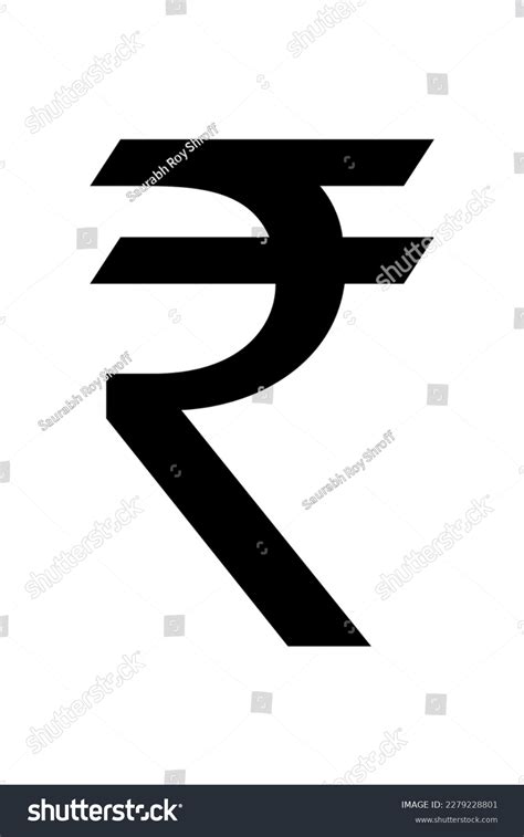 Basic Currency Icon Symbols Sign Indian Stock Illustration 2279228801 ...