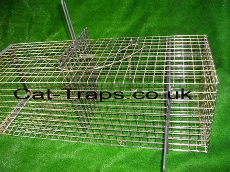 Heavy duty trap divider can be used to restrain the feral cat against the bars of the cage ...