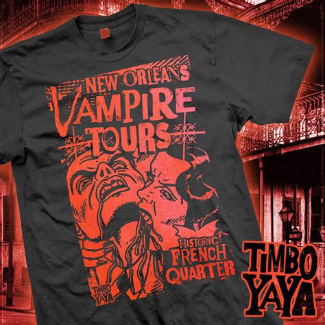 "New Orleans Vampire Tours - Bite" design by TimboYaYa | TimboYaYa