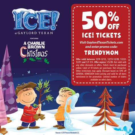 (Gaylord ICE Coupon!) A Charlie Brown Christmas is the Theme of this ...