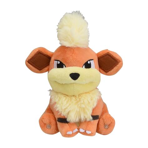 Growlithe Sitting Cuties Plush - 5 ¼ In. | Pokémon Center Original