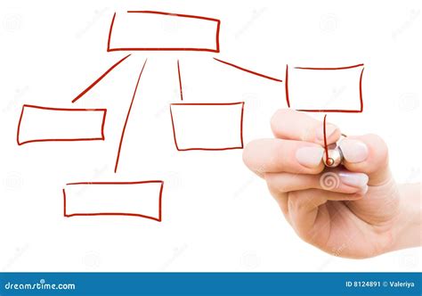 Hand Drawing Diagram Stock Image - Image: 8124891