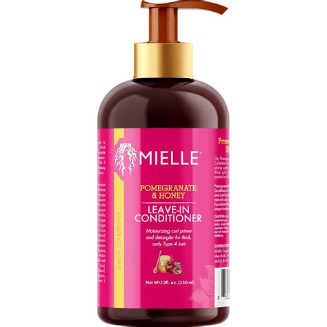 Amazon.com : Mielle Organics Pomegranate & Honey Leave-In Conditioner ...