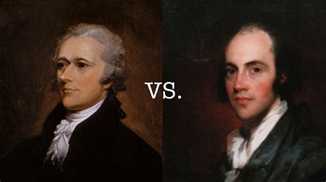 Hamilton vs. Burr | Sartle - Rogue Art History