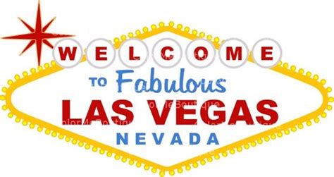 Welcome To Fabulous Las Vegas Sign Clipart (With images) | Sign design ...