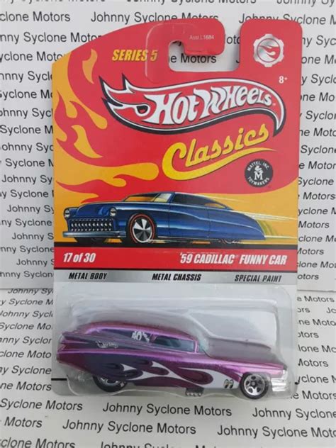 HOT WHEELS CLASSICS Series 5 1959 Cadillac Funny Car Treasure Hunt Hearse $9.73 - PicClick