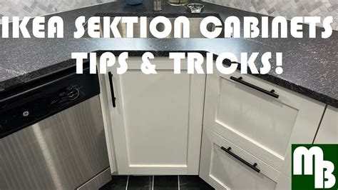 Ikea Sektion Kitchen Cabinet Tips and Tricks for easy & professional installation - YouTube