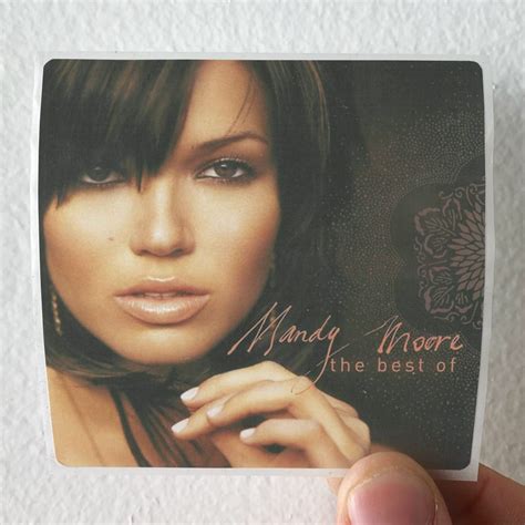 Mandy Moore The Best Of Mandy Moore Album Cover Sticker