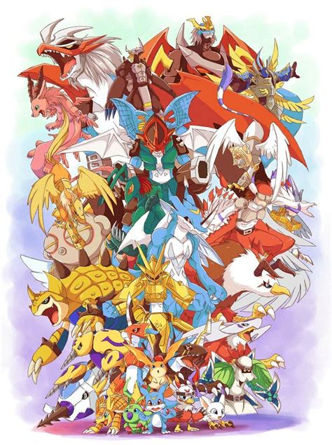 Digimon Adventure 02: All Digivolutions Digimon Adventure 02: Tutte le ...