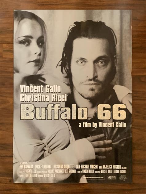 Rare Buffalo 66 Movie Poster with Glitter : r/MoviePosterPorn