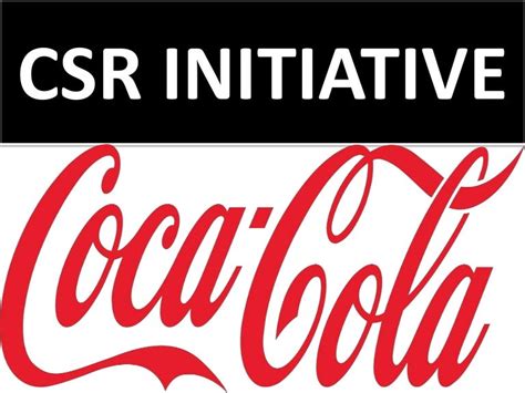 CSR Initiative by Coca Cola India Limited