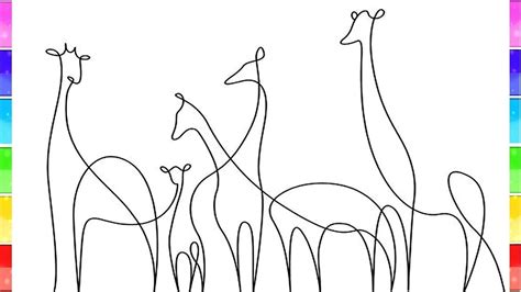 One line animals Drawing - One Line Animal Painting Creative Ideas | One line animals, Animal ...