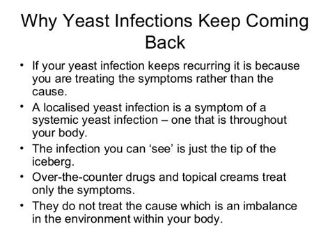 What causes recurrent yeast infections