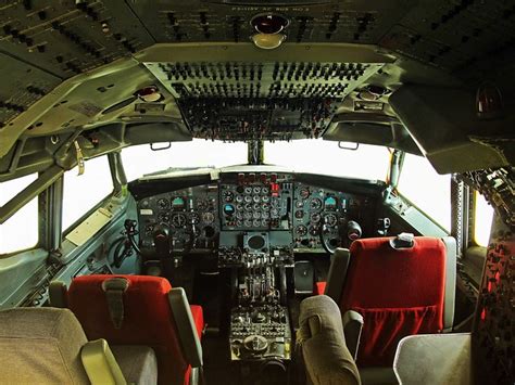 Cockpit Boeing 707-123B | Flickr - Photo Sharing!