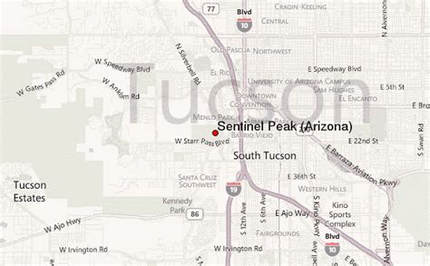 Sentinel Peak (Arizona) Mountain Information