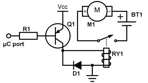 ☑ Npn Transistor Relay Driver