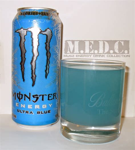 World of Energy Drinks: Energy Drink Test #74 Monster Energy Ultra Blue