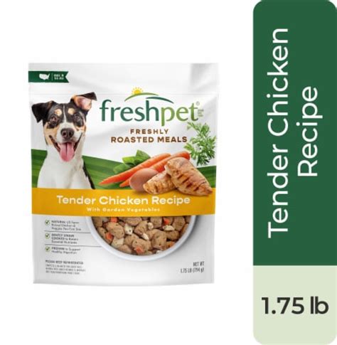 Freshpet Select Roasted Meals Tender Chicken Recipe Dog Food, 1.75 lb ...