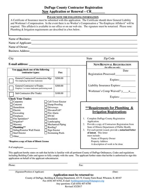 2017-2024 Form IL New Application or Renewal - CR - DuPage County Fill ...