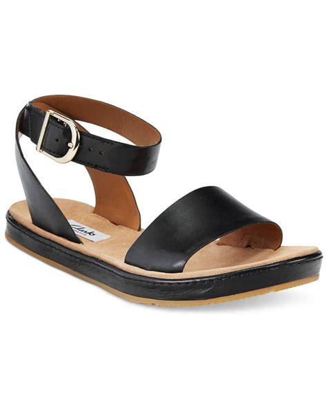 Clarks Narrative Women's Romantic Moon Flat Sandals - Sandals - Shoes ...