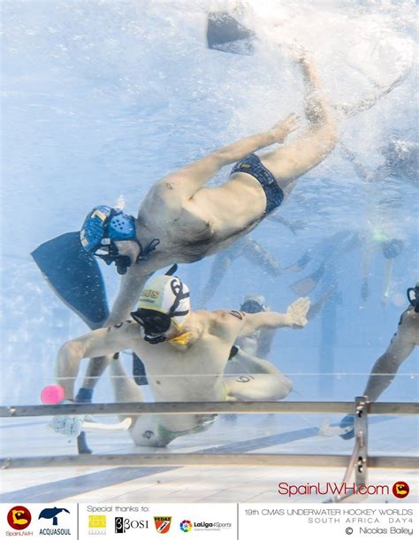 Playing Underwater Hockey