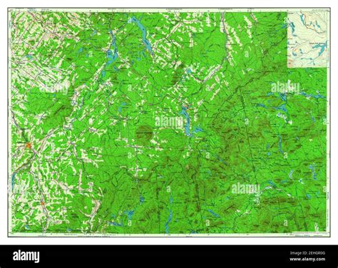 Jackman maine map Cut Out Stock Images & Pictures - Alamy