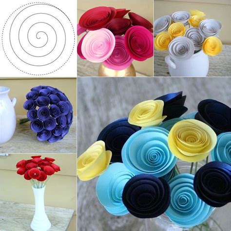 How to DIY Beautiful Swirly Paper Roses