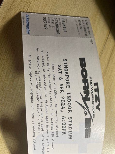 ITZY Concert Tickets (6th April 2024), Tickets & Vouchers, Event ...