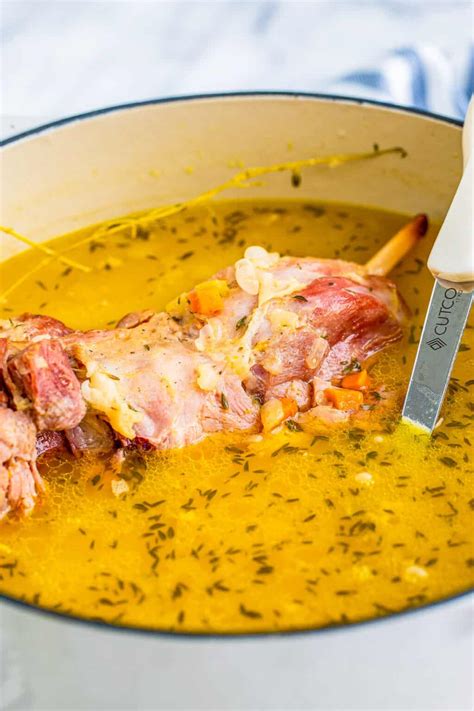 Ham Bone Soup - Perfect for Leftover Ham Bone! - Julie's Eats & Treats