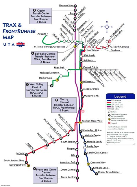 Transit Maps: Official Map: Salt Lake City Rail Transit for Opening of New “S Line”