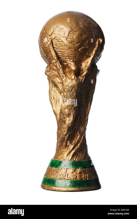 FIFA World cup trophy copy Stock Photo - Alamy