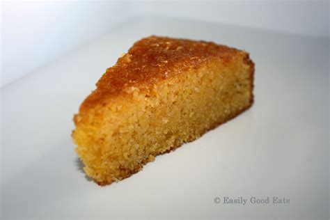 Easily Good Eats: Orange Polenta Cake Recipe