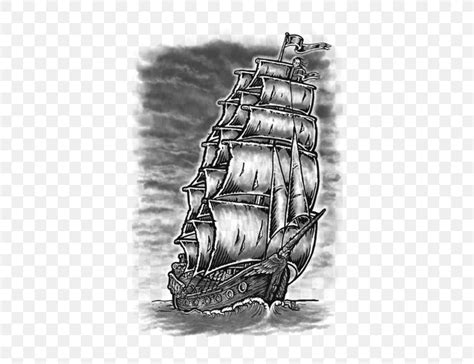 Tattoo Drawing Black-and-gray Ship Sketch, PNG, 630x630px, Tattoo, Art ...