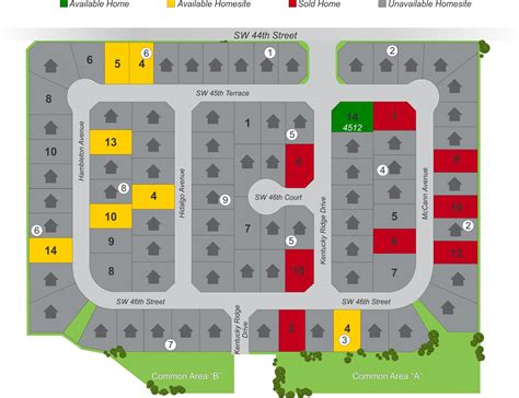 Mustang Ridge Map | New Homes in Mustang OK