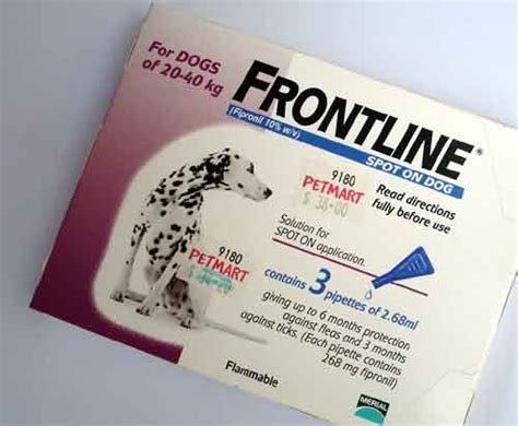 Frontline Spot on for dogs from 20-40kg | Petmart Pte Ltd