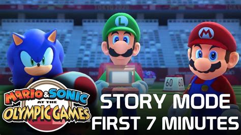 Mario & Sonic at the Olympic Games 2020 | First 7 Minutes of Story Mode ...