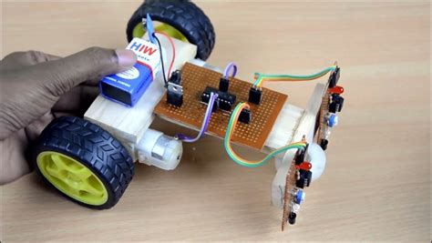 라인 트레이서 만들기 - How to Make a Line Following Robot without Microcontroller : 네이버 블로그