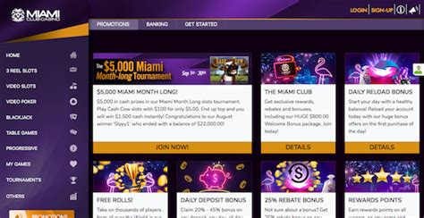 Miami Club Casino Review