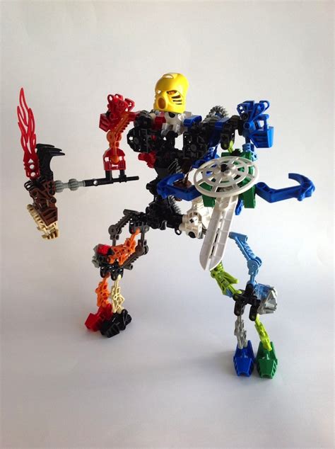 Toa Nui (the fusion of all six Toa Mata) - Bionicle-Based Creations - BZPower