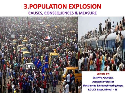 Population explosion causes and its consequences