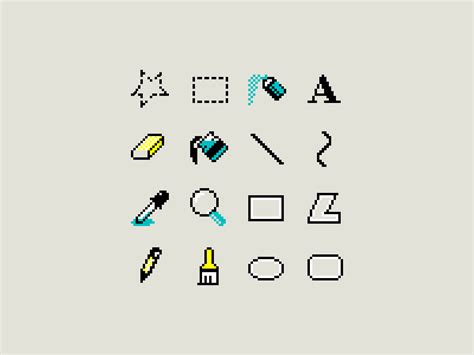 MS Paint Icons by Cody Jones on Dribbble