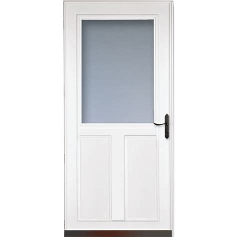 High View Storm Door With Retractable Screen - Storm Doors