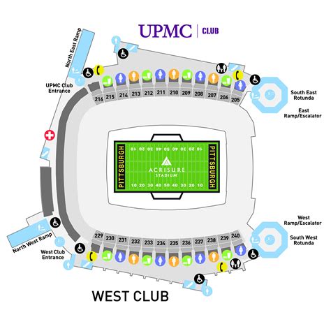 Heinz Field Seating Chart For Pitt Games | Awesome Home