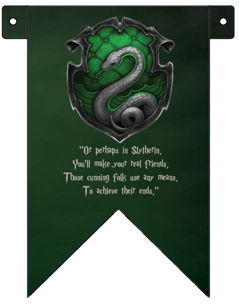 Slytherin flag banner by Skylight1989 on DeviantArt