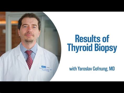 Results of Thyroid Biopsy | UCLA Endocrine Center - YouTube