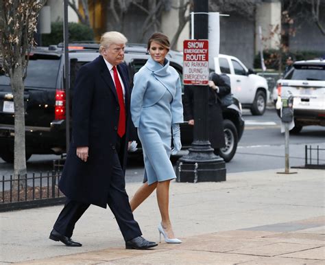 Who Melania Trump Is Wearing At the Inauguration [EXCLUSIVE PHOTOS]