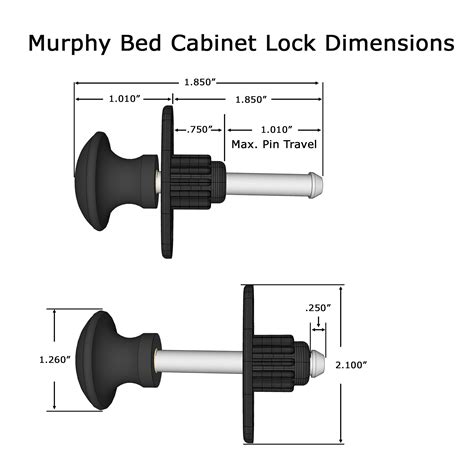 Lock Mechanism - Easy DIY Murphy Bed