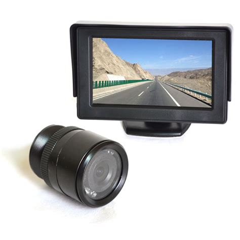 Car Backup Camera System with Flush Mount Camera | Vardsafe VS425M